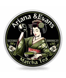 Jabón de afeitar ARIANA & EVANS Matcha Tea 118ml