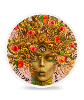 Jabón de afeitar ARIANA & EVANS Peach e Cognac K2E 118ml