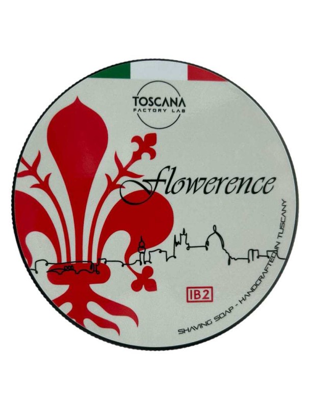 Jabón de afeitar TOSCANA FACTORY LAB Flowerence 125g