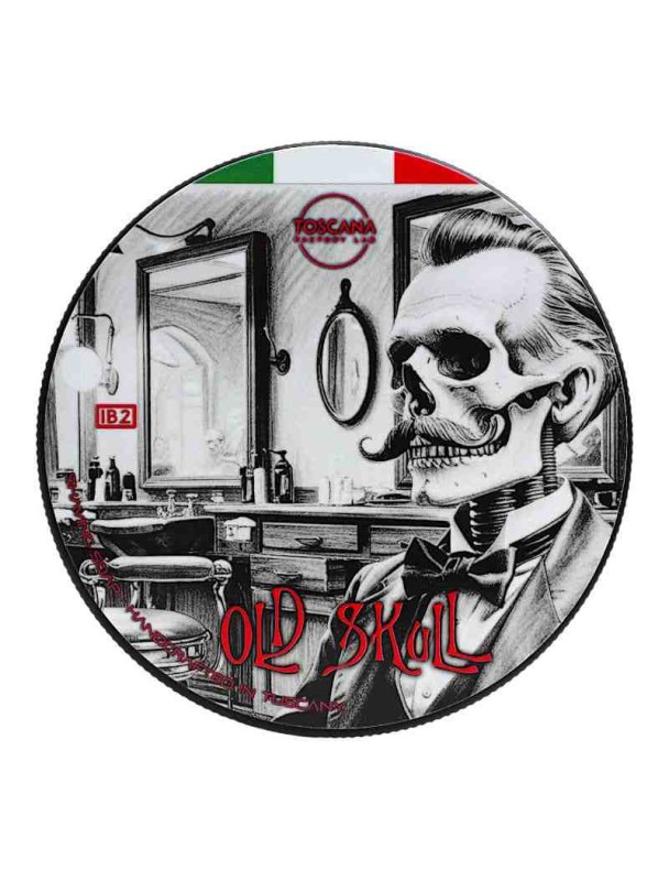 Jabón de afeitar TOSCANA FACTORY LAB Old Skull 125g