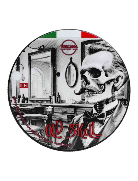 Jabón de afeitar TOSCANA FACTORY LAB Old Skull 125g