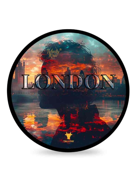 Jabón de afeitar WHOLLY KAW base Crème fraîche London 165gr