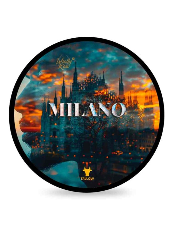 Jabón de afeitar WHOLLY KAW base Crème fraîche Milano 165gr