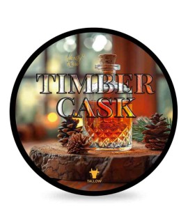 Jabón de afeitar WHOLLY KAW base Crème fraîche Timber Cask 165gr