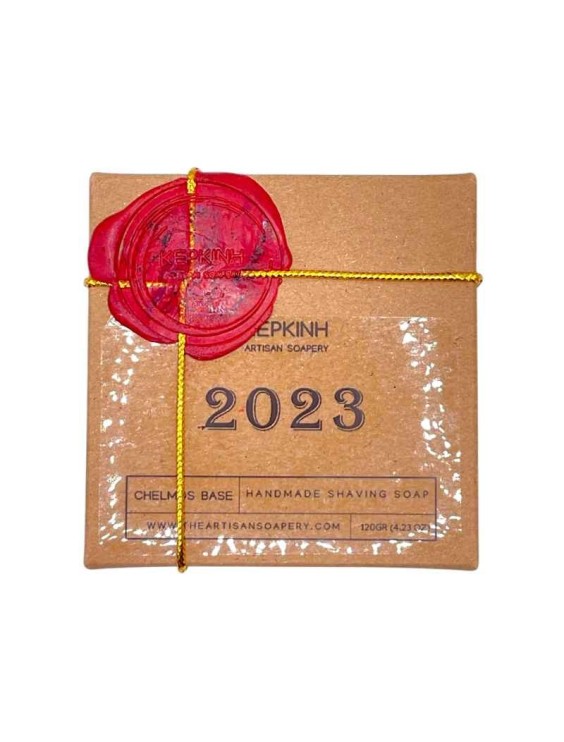 Jabón de afeitar artesanal KEPKINH 2023 base Chelmos 120gr