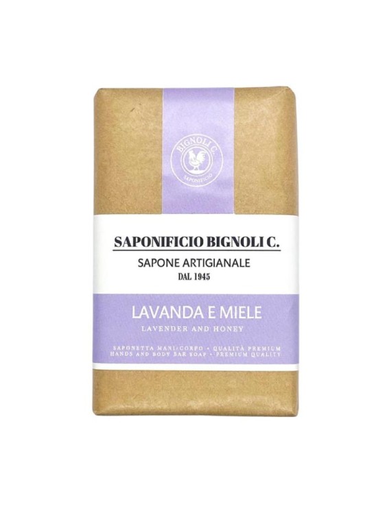 Sapone per mani e corpo SAPONIFICIO BIGNOLI lavanda e miele 150g