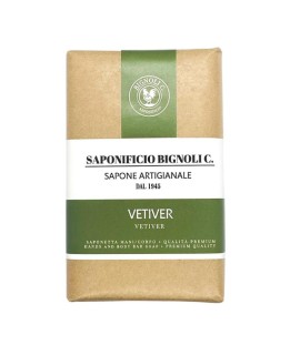Jabón para cuerpo y manos SAPONIFICIO BIGNOLI vetiver 150g