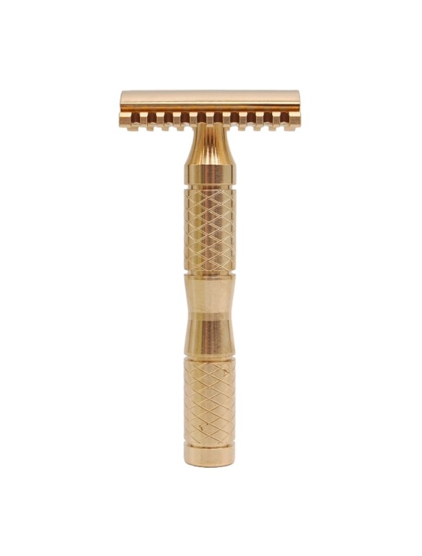 SBARBA Mjolnir Forte uncoated Brass CW510L limited edition safety razor
