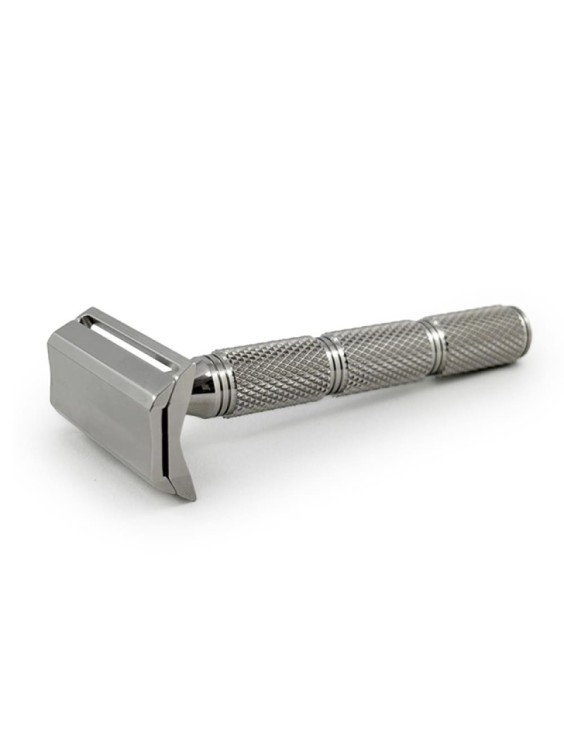 Maquinilla de afeitar clásica RAZOROCK Daily Smooth + mango Super Knurl 06184