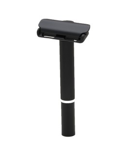Maquinilla de afeitar clásica monofilo PEARL The Sleek Black Edition