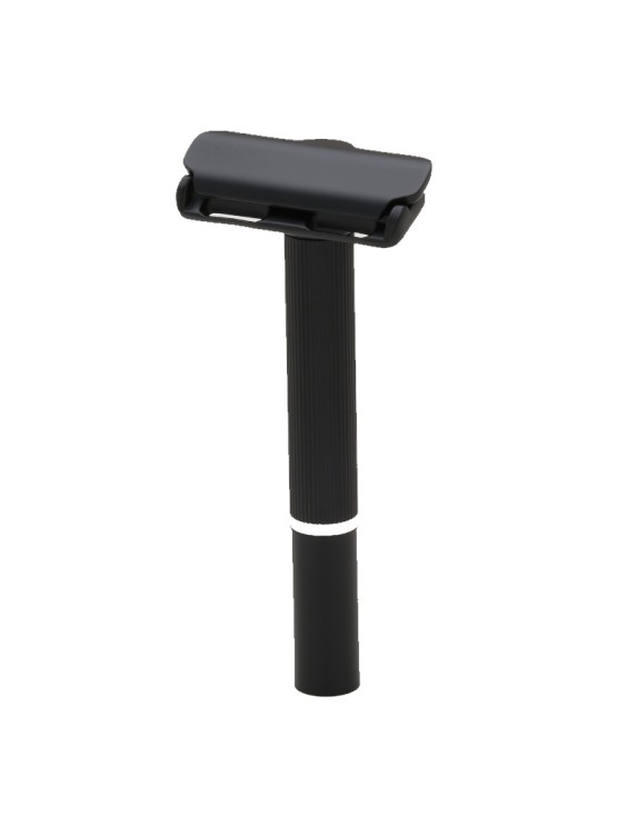 Maquinilla de afeitar clásica monofilo PEARL The Sleek Black Edition