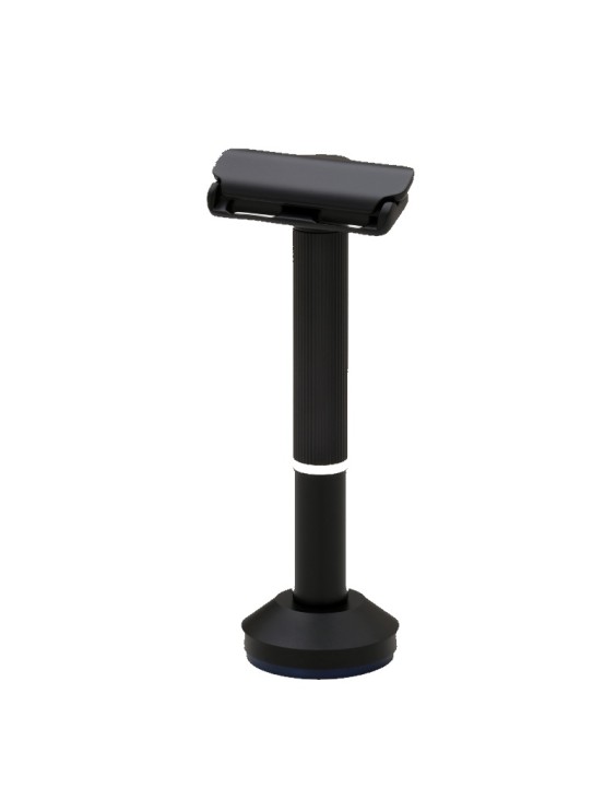 Maquinilla de afeitar clásica monofilo PEARL The Sleek Black Edition con stand