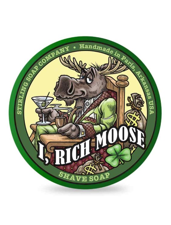 STIRLING I, Rich Moose shaving soap 170ml