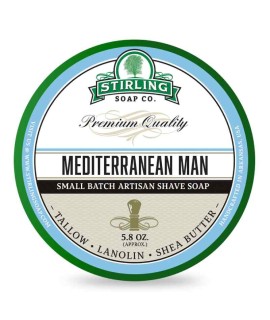 Sapone da barba STIRLING Mediterranean Man 170ml
