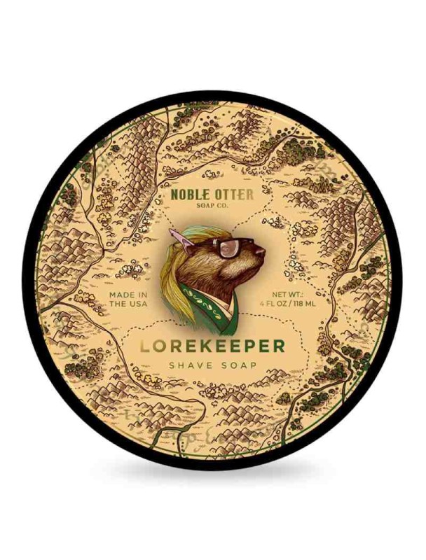 NOBLE OTTER Lorekeeper shaving soap 118ml