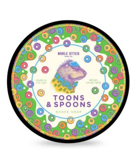 Jabón de afeitar NOBLE OTTER Toons & Spoons 118ml