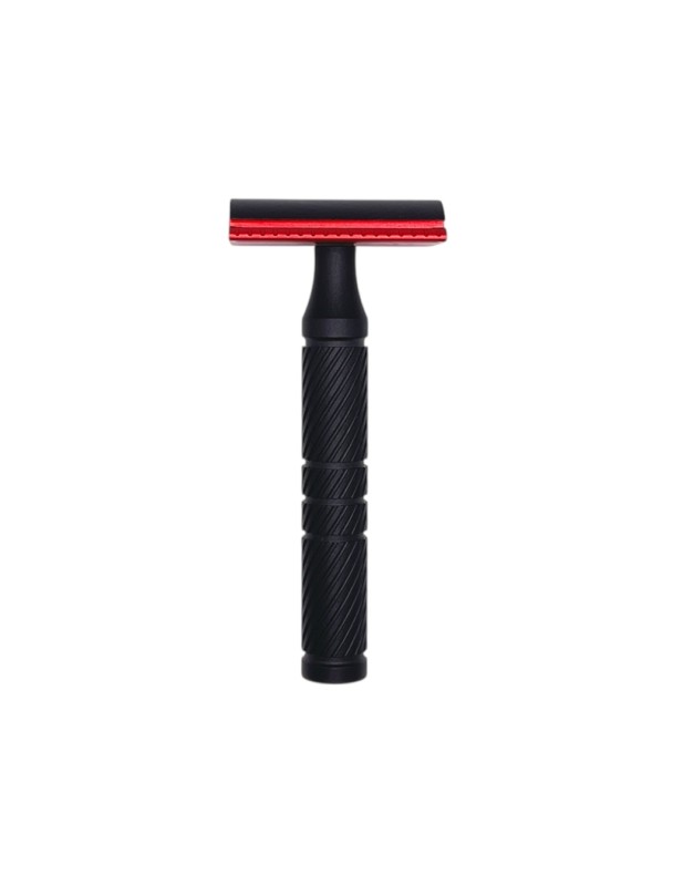 Maquinilla de afeitar clásica ALPHA SHAVING Eclipse doble filo placa plus