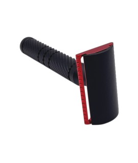 Maquinilla de afeitar clásica ALPHA SHAVING Eclipse doble filo placa plus