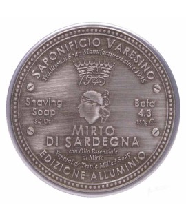 Sapone da barba SAPONIFICIO VARESINO Mirto di Sardegna ciotola alluminio 4.3 150g