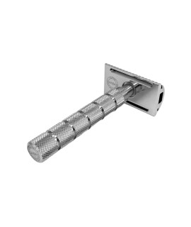 Rasoio da barba ALPHA Outlaw Evolution 316L manico Bravo
