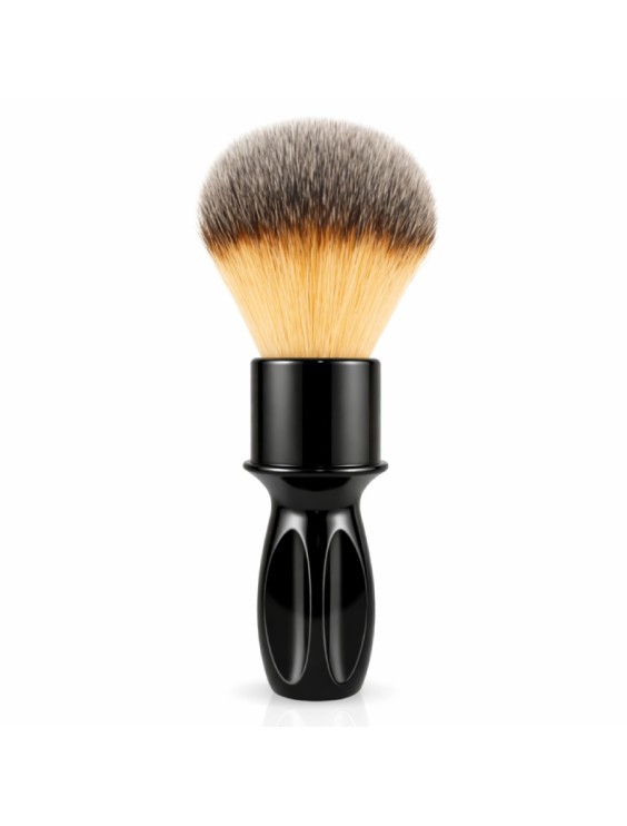 Brocha de afeitar RAZOROCK Plissoft 400 Glossy brillante Black sintética 42393