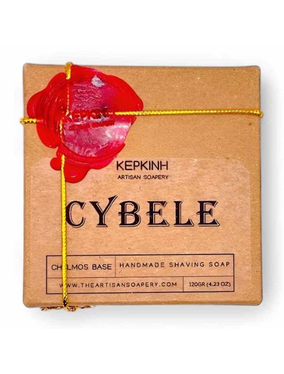 Jabón de afeitar artesanal KEPKINH Cybele base Chelmos 120gr