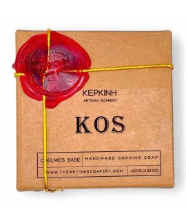 Jabón de afeitar artesanal KEPKINH Kos base Chelmos 120gr