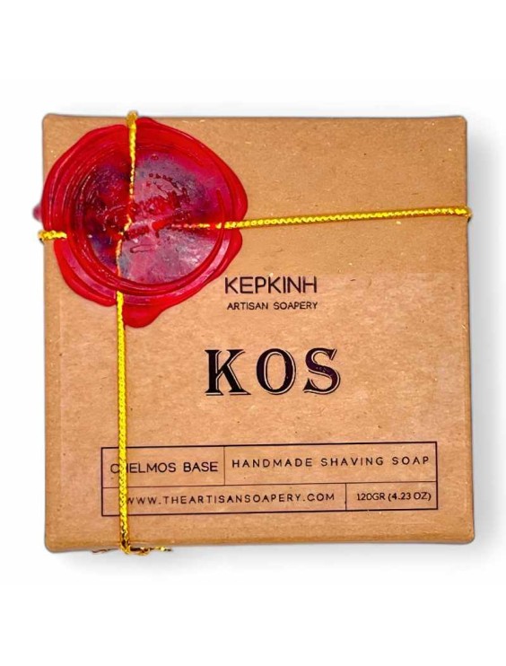 Jabón de afeitar artesanal KEPKINH Kos base Chelmos 120gr