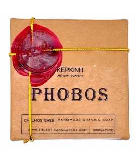 Jabón de afeitar artesanal KEPKINH Phobos base Chelmos 120gr