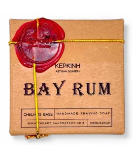 KEPKINH Bay Rum Chelmos base shaving soap 120gr