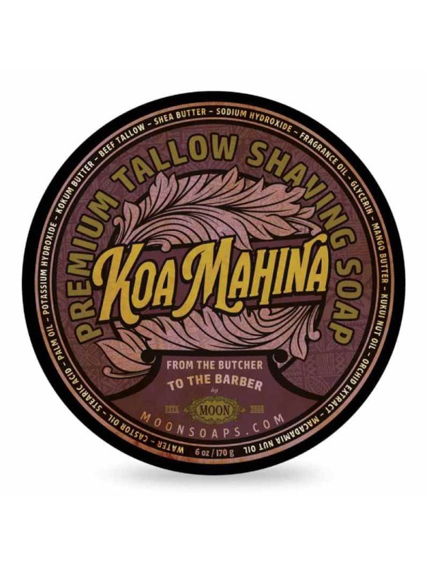 MOON Koa Mahina shaving soap 170g