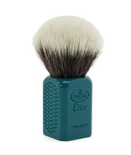 Brocha de afeitar OMEGA sintética PRO GRIP Verde B1948/VE