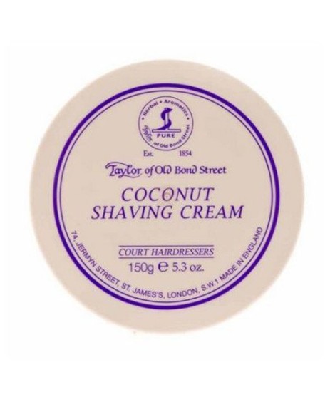 Taylor of Old Bond Street Coconut Shaving Cream 150g