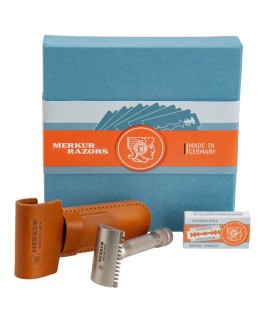 MERKUR 11 special edition 1896 stainless steel open comb safety razor