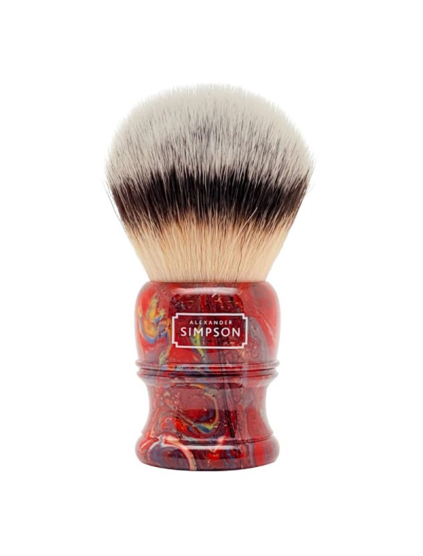 Brocha de afeitar SIMPSON pelo sintético Trafalgar T3 Triton