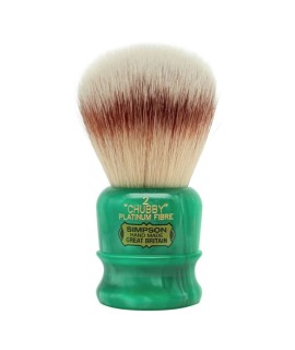 Pennello da barba SIMPSON sintetico platinum Chubby 2 St Marys