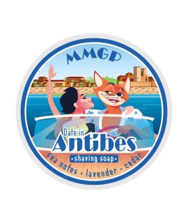 Jabón de afeitar MMGP Date in Antibes base vegana 100g