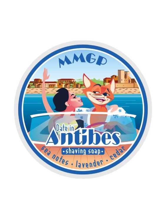 Sapone da barba MMGP Date in Antibes base vegana 100g