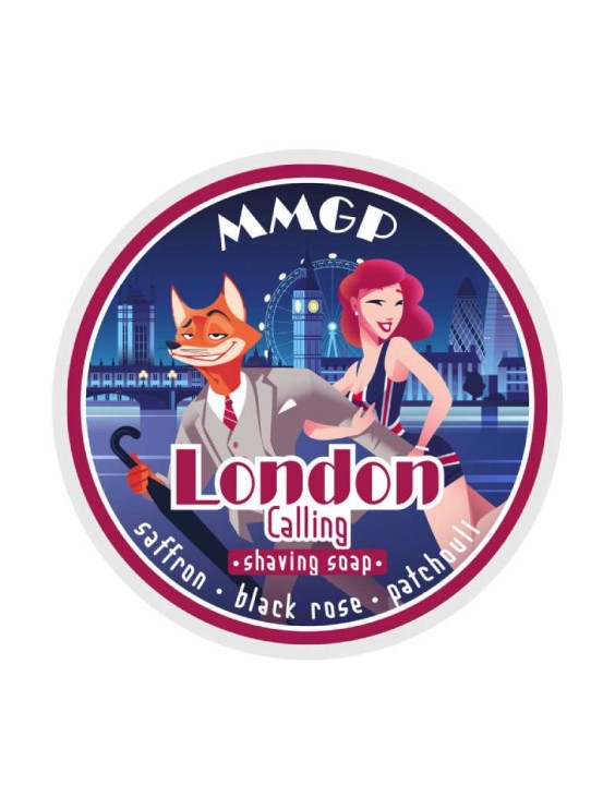 MMGP London Calling vegan base shaving soap 100g