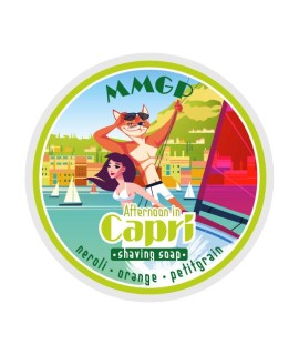 MMGP Afternoon in Capri vegan base shaving soap 100g