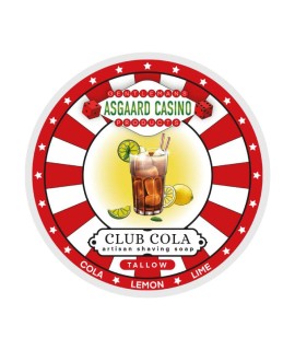 Jabón de afeitar MMGP Club Cola (ASGAARD CASINO) base sebo 100g