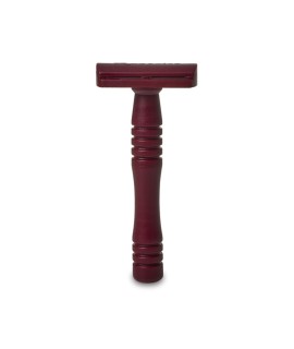 Maquinilla de afeitar clásica RAZORINE Classic Red Marsala peine cerrado 21002