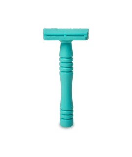 Maquinilla de afeitar clásica RAZORINE Classic Turquoise Island peine cerrado 21004