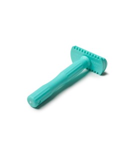 Rasoio da barba RAZORINE Classic II Turquoise Island pettine aperto 21010