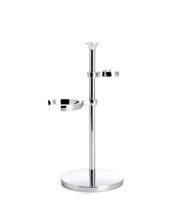 Stand for shaving set from MÜHLE, chrome-plated