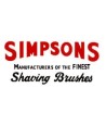 Simpsons shaving brushes